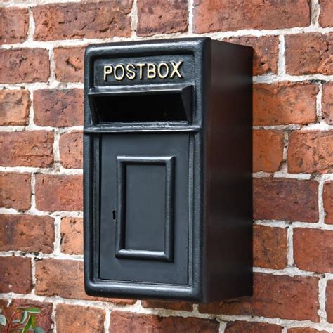 traditional wall mounted post box